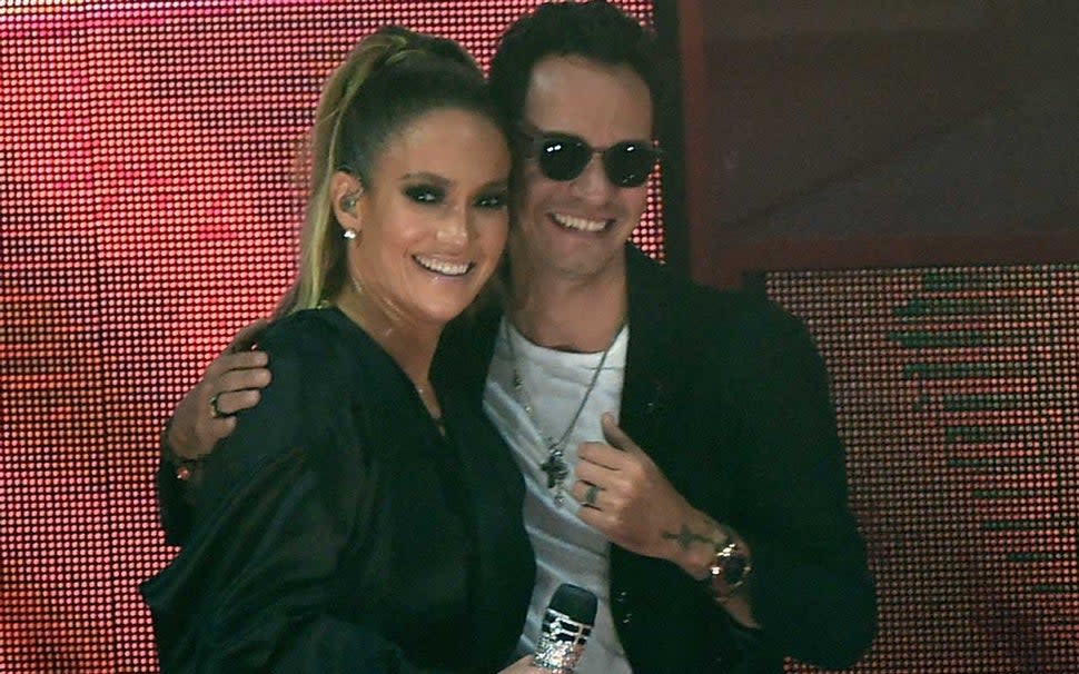 Jennifer Lopez and Marc Anthony