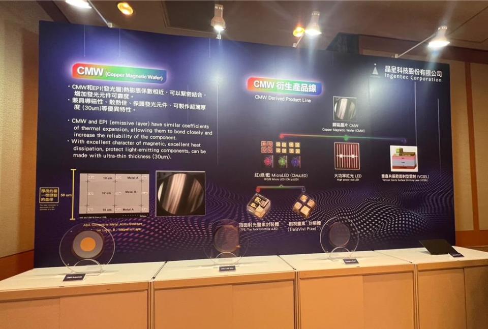晶呈科於台北國際會議中心舉辦【晶耀璀璨產品發表會】。圖／晶呈科提供