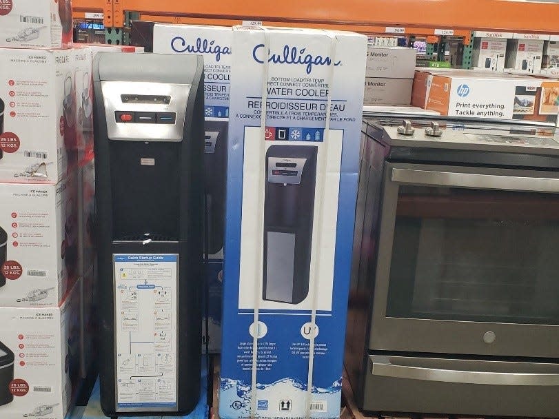 Water cooler in packaging