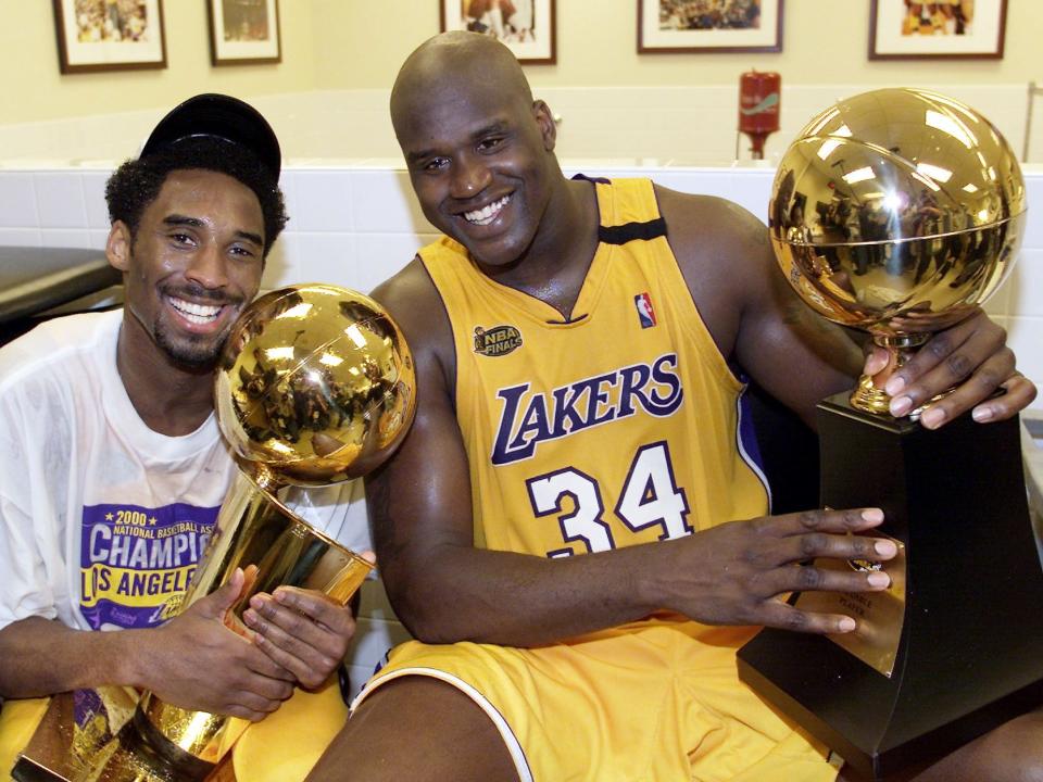 Kobe Bryant Shaquille O'Neal