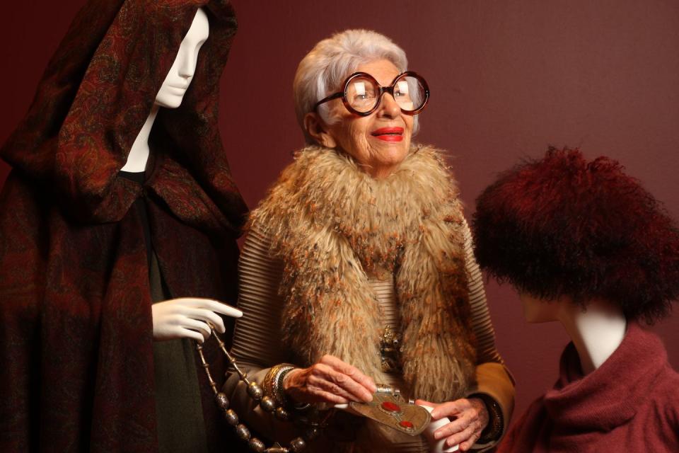 iris apfel wardrobe exhibit at the peabody essex museum