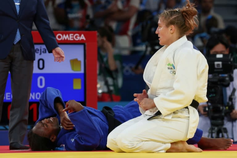 Judo Agbégnénou, la reine déchue ramasse le bronze