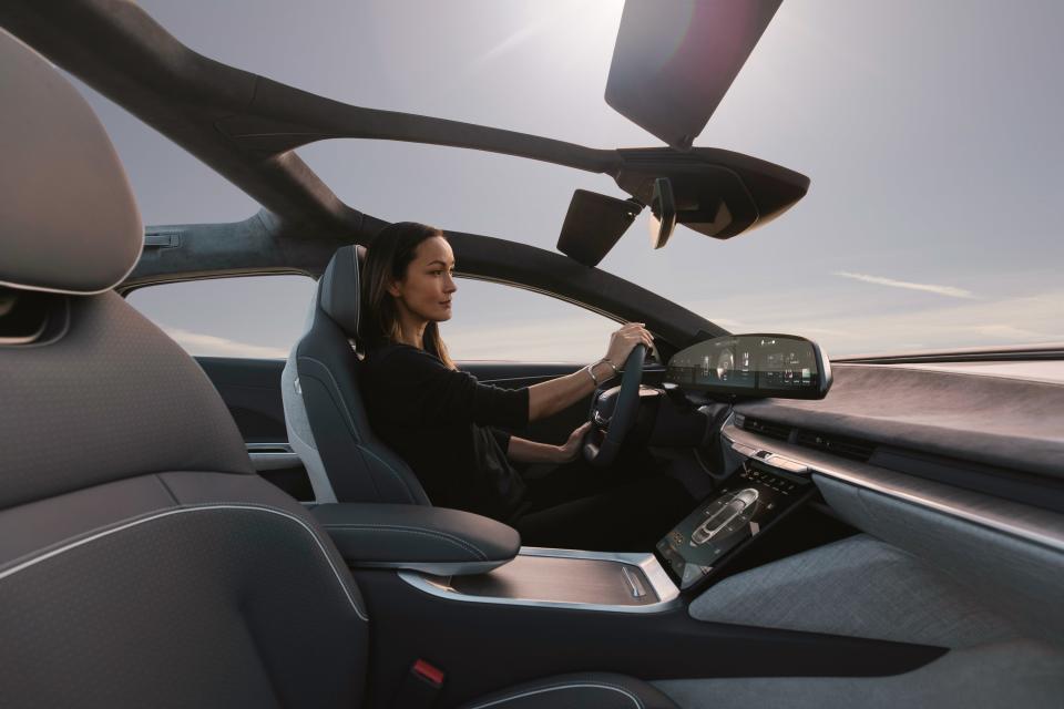 Interior of the Lucid Air-2.