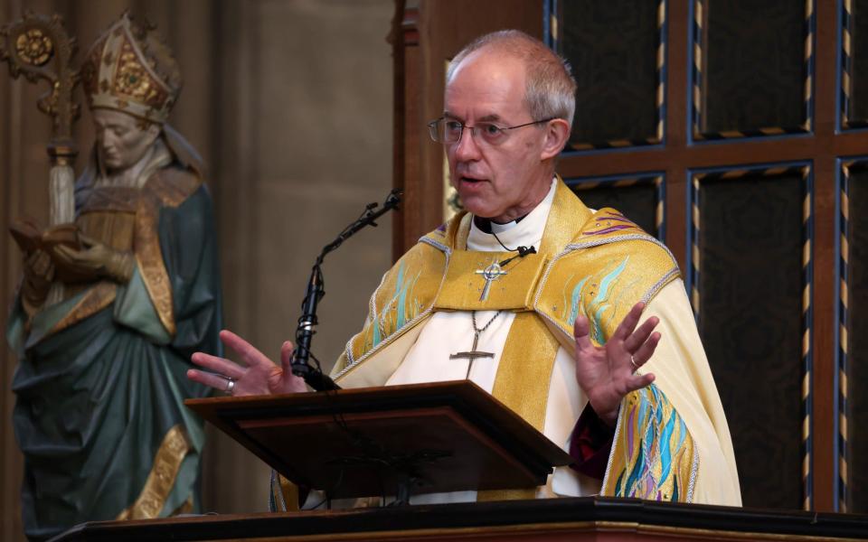 the Archbishop of Canterbury, the Most Rev Justin Welby - Hollie Adams 