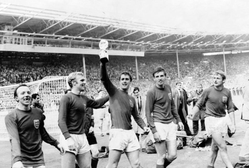 World Cup Final at Wembley Stadium.