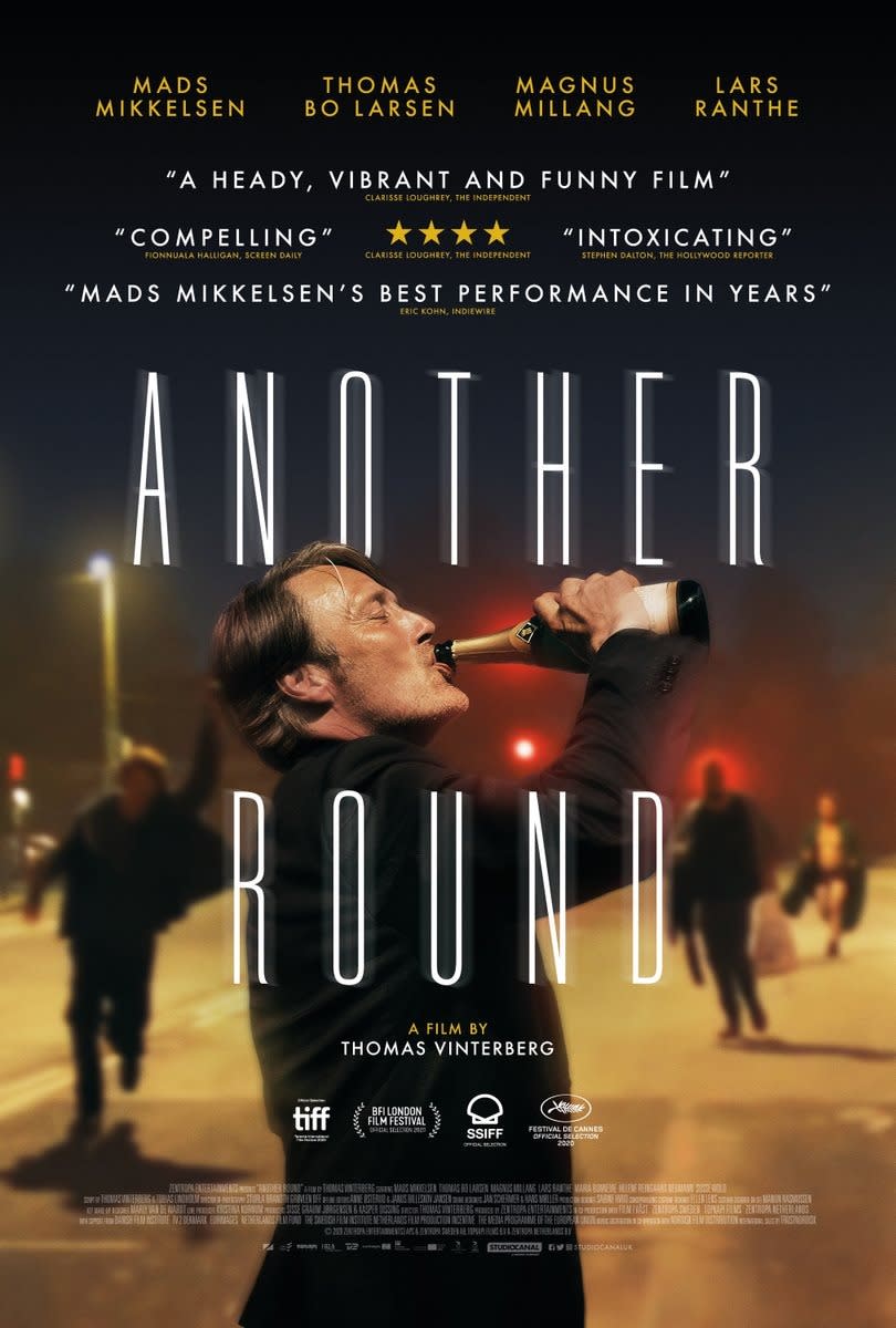 The UK poster for Another Round (Studiocanal)