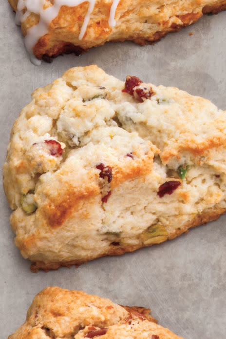 Cranberry-Pistachio Scones