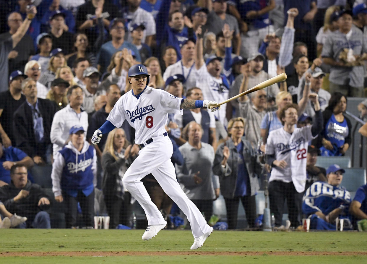 Manny Machado's 'thank you' Instagram post appears to put bow on short Dodgers tenure. (AP)