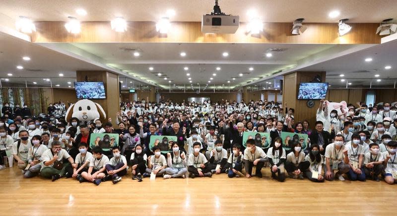 台北市第2屆「慈濟x PaGamO環保防災勇士PK賽」，共計92校、262位代表學校選手參加。（慈濟基金會提供）