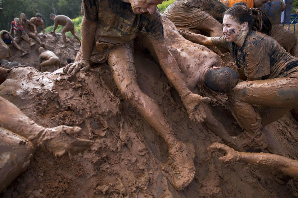 Mud Day in Israel