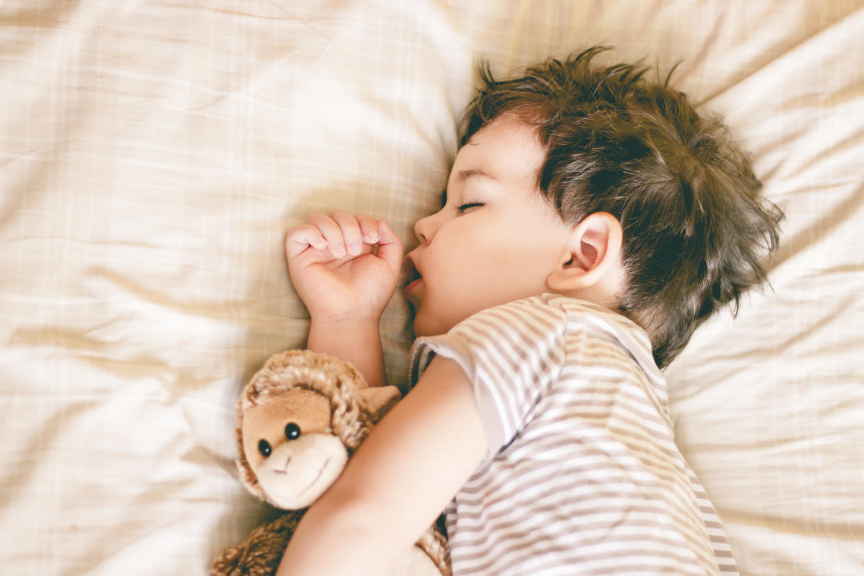 A child sleep expert has revealed how to adjust kids bedtimes ready for when the clocks change. (Getty Images)