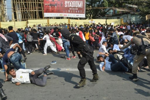 Parts of India's far-flung northeast have been rocked by three straight days of demonstrations