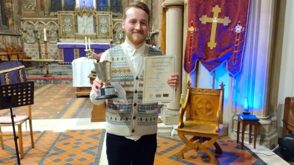Isle of Wight County Press: Gabriel Elson won the violin beginner category