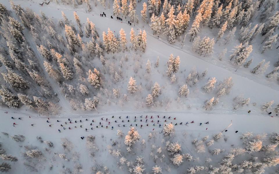 Finland’s Ruka has been posting -25ºC in the mornings recently