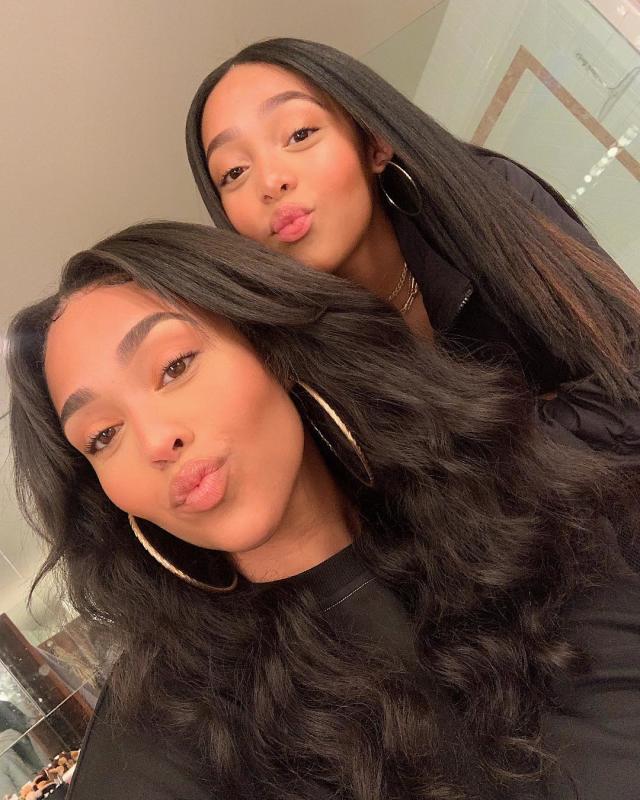 Jordyn Woods Heads to Sister Jodie's 15th Birthday Dinner Wearing