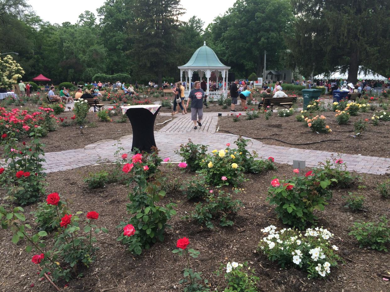 The Wayne County Foundation awarded Richmond Rose Garden funding for a gazebo project.