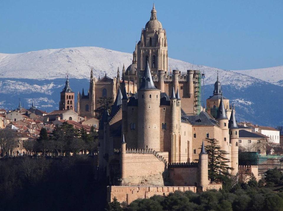 Vista del alcázar de Segovia. Aurelio Martín/EFE