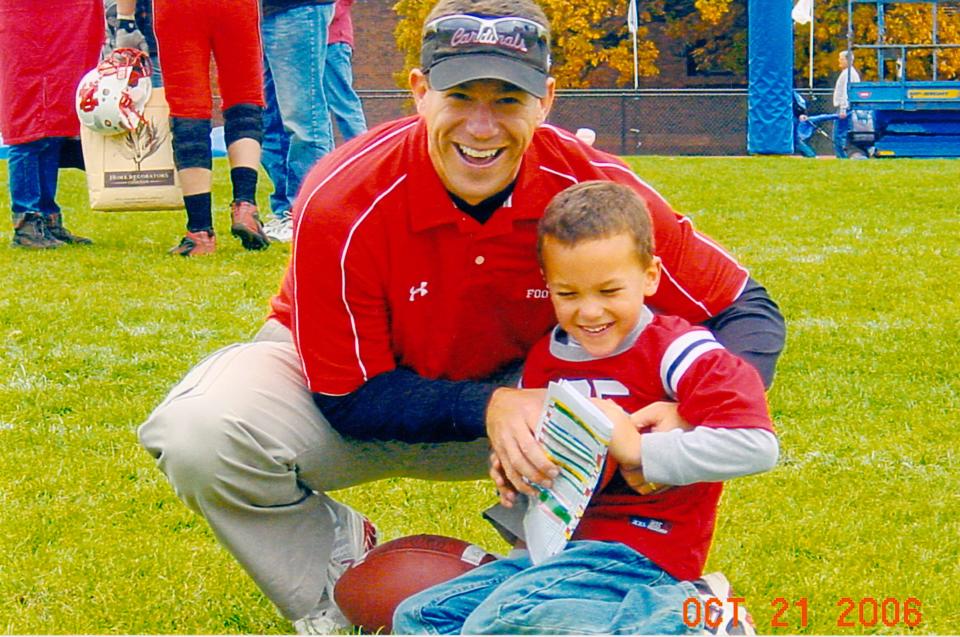 Payton Thorne grew up watching his father, Jeff Thorne, and his grandpa, John Thorne, coach at North Central College in Illinois.