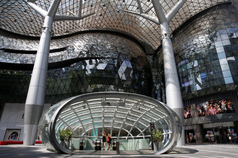 ION Orchard shopping mall on Singapore’s Orchard Road. REUTERS/Edgar Su