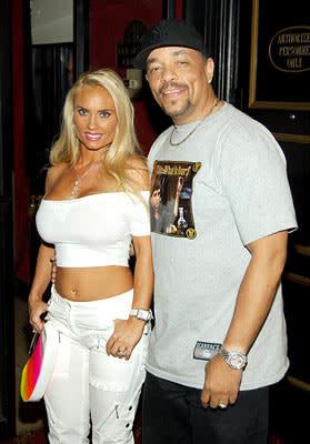 Ice-T with Coco at the New York premiere of Paramount Pictures' War of the Worlds