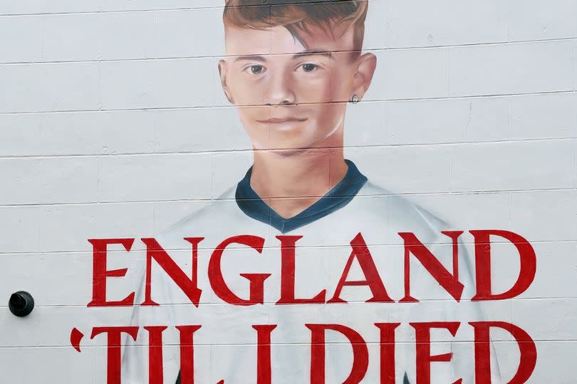 A powerful mural has been unveiled by the British Heart Foundation (BHF) in memory of Taylor Atherton