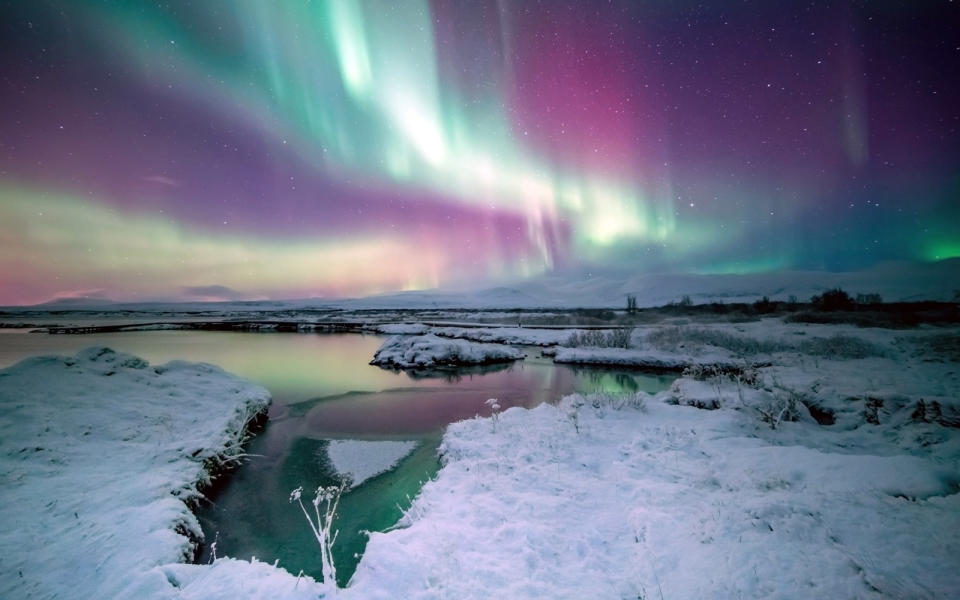 Scout the Northern Lights at Thingvellir National Park, Iceland