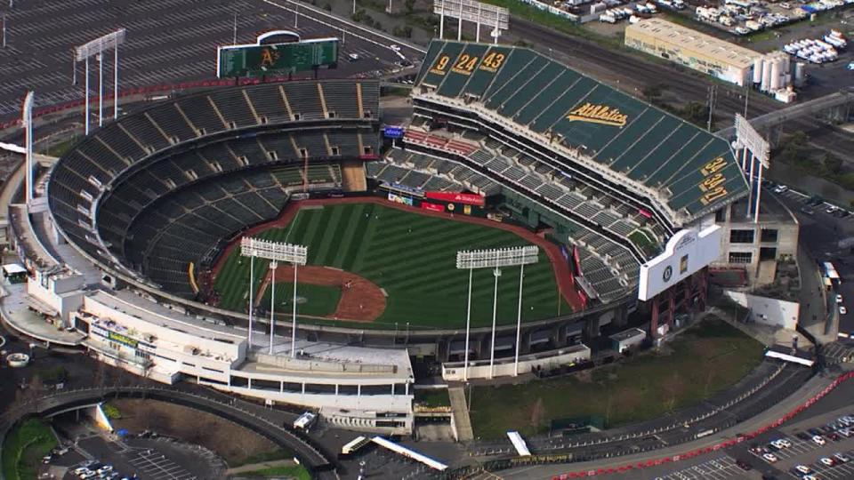 <div>As Opening Day at the Coliseum in Oakland. March 28, 2024.</div>