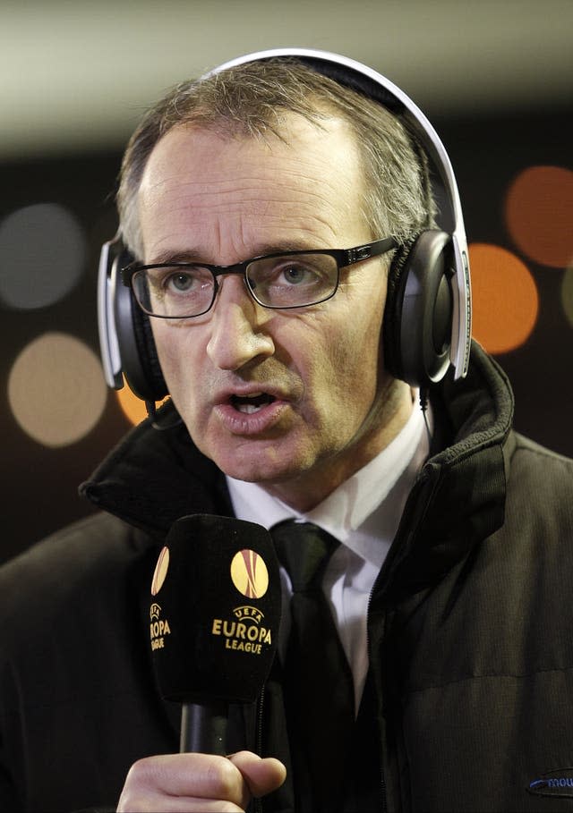 Pat Nevin working for Channel 5