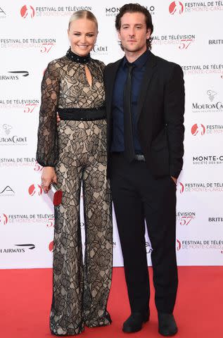 <p>Stephane Cardinale - Corbis/Corbis/Getty</p> Malin Akerman and her boyfriend Jack Donnelly attend the 57th Monte Carlo TV Festival Opening Ceremony on June 16, 2017.