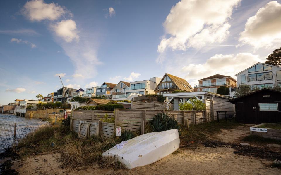 'Britain's answer to Miami': houses along Poole Harbour