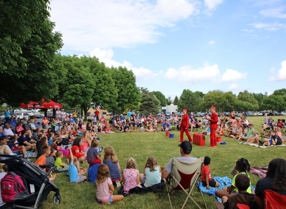 Des Moines Performing Arts hosted concerts in Ankeny at the Bandshell in Wagner Park in 2021.