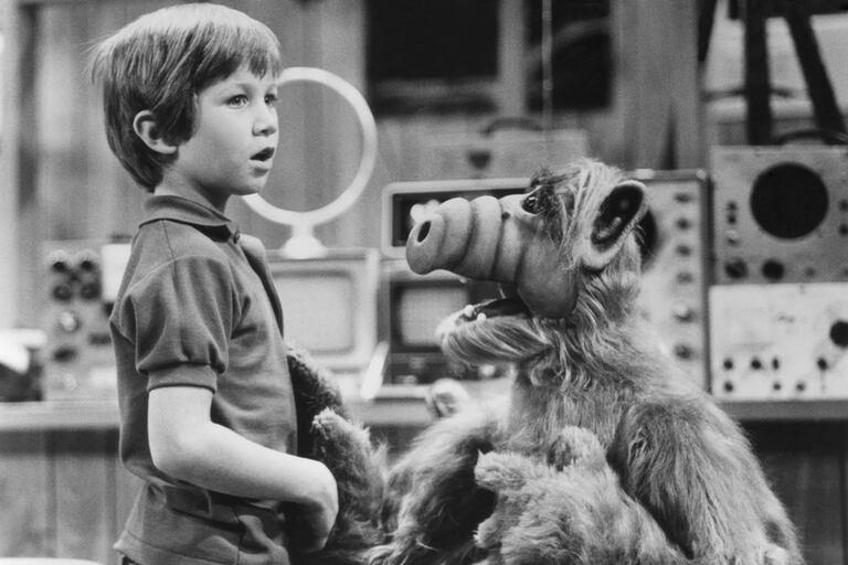 El actor saltó a la fama en los años ochenta, como parte del elenco de Alf