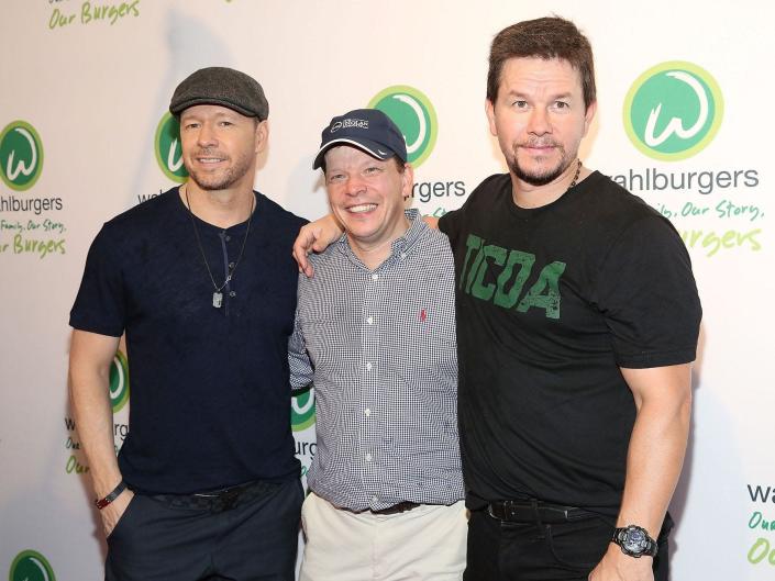 Donnie, Paul, and Mark Wahlberg