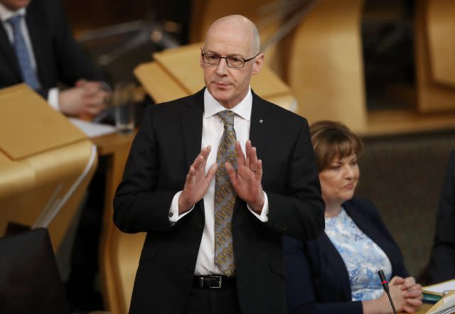 John Swinney (Russell Cheyne/PA)