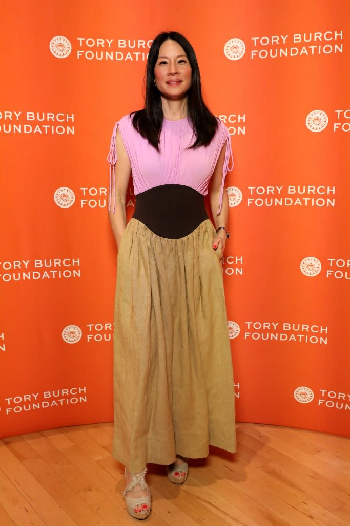 Lucy Liu attends Tory Burch’s 2022 Embrace Ambition Summit at Jazz at Lincoln Center in New York City on June 14, 2022 - Credit: JP Yim/Getty Images