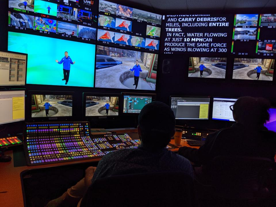 Weather Channel control room