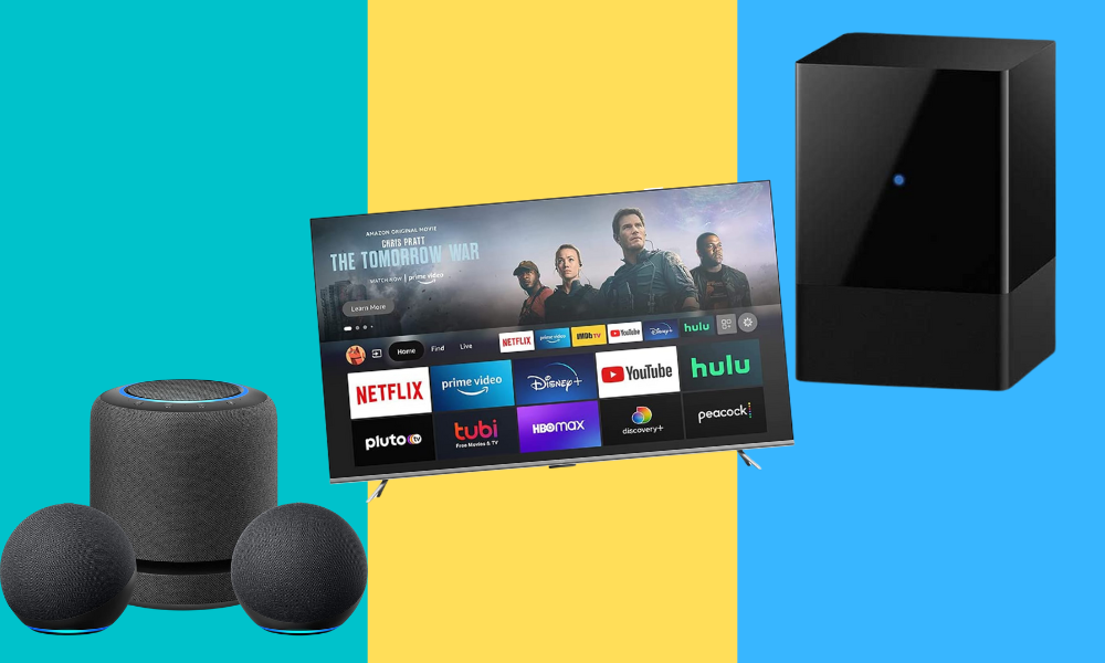 echo show, tv, fire tv blaster