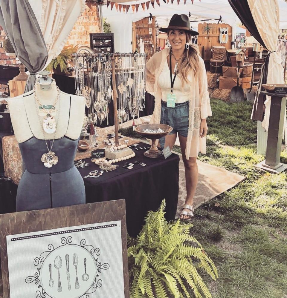 Misty Nagan, owner and designer of SilverWear by Misty, has 80 vendors lined up for her unique-to-Wisconsin The Rusty Coop upscale vintage barn market June 2 and 3 in Fish Creek.