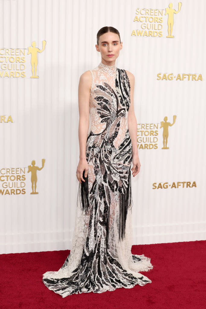 Rooney Mara attends the 29th Annual Screen Actors Guild Awards