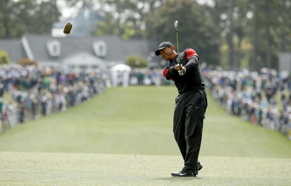 Tiger Woods, seen here at Augusta, returns to the U.S. Open later this year. (AP)