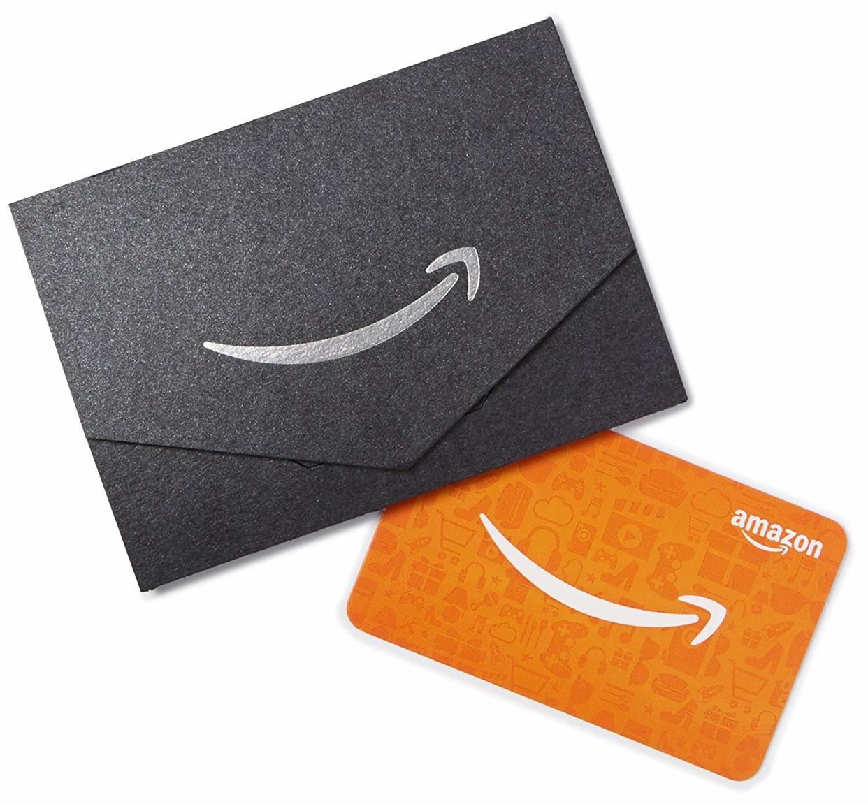 Amazon Gift Card Envelope