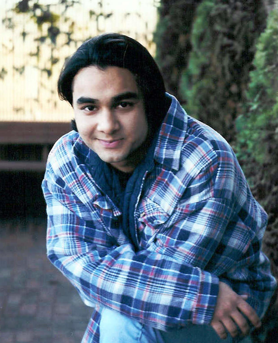 Tariq Khamisa was a journalism major at San Diego State University working as a pizza deliveryman when he was killed. (Courtesy Tariq Khamisa Foundation)