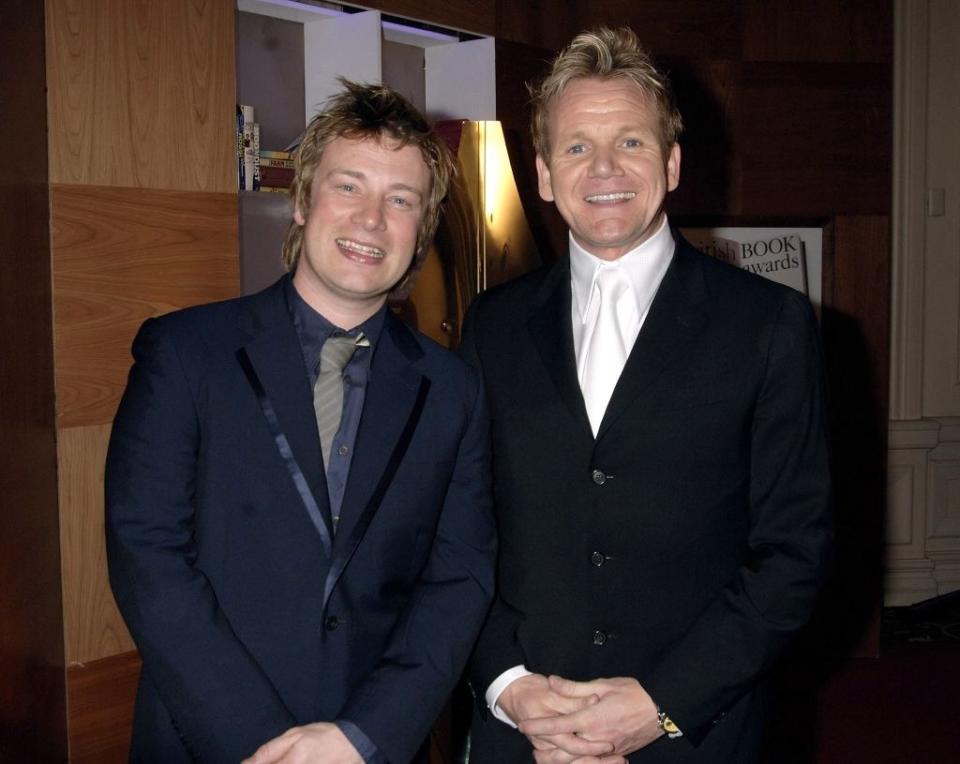 Oliver and Ramsay together at an event