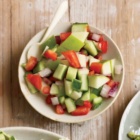 Apple-Cucumber Salsa