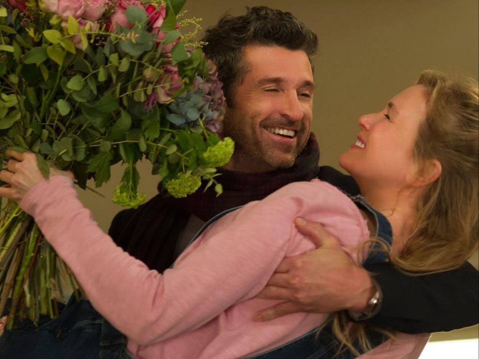 Patrick Dempsey and Renée Zellweger in Bridget Jones’s Baby (Rex Features)