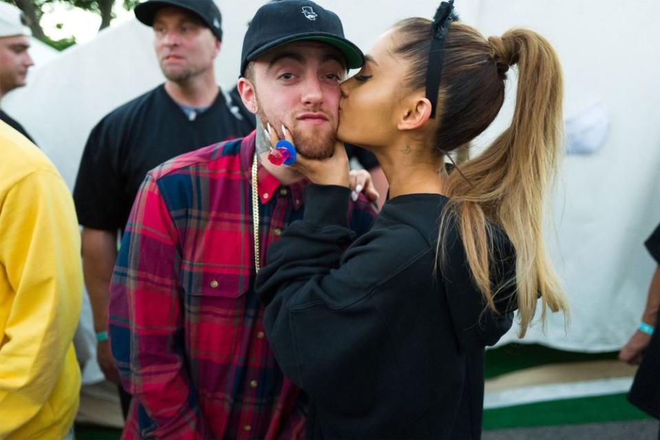 Mac Miller and Ariana Grande