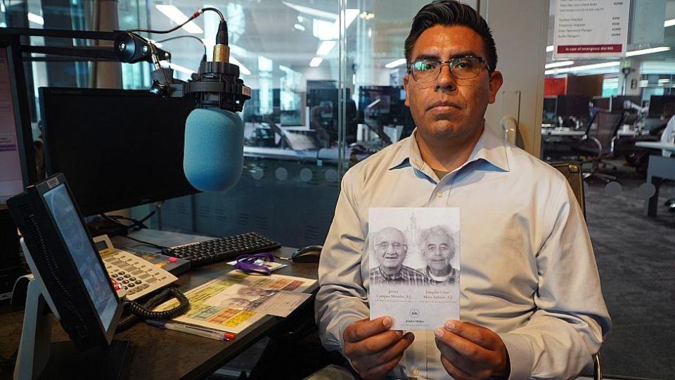 Padre Esteban Cornejo en la BBC 