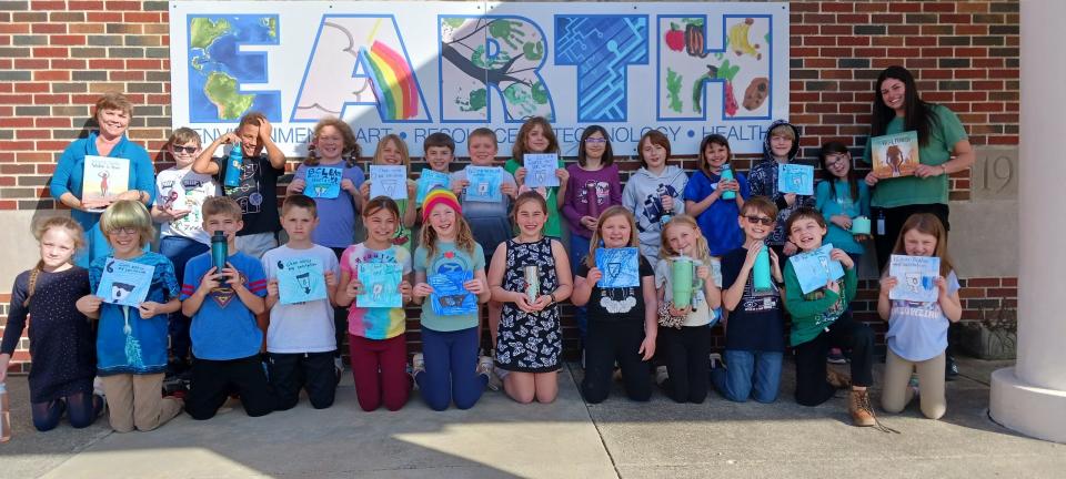 Children in Dana Frederick's Unionville Elementary School third grade class raised over $10,000 to build a well for clean water in Burkina Faso, Africa.