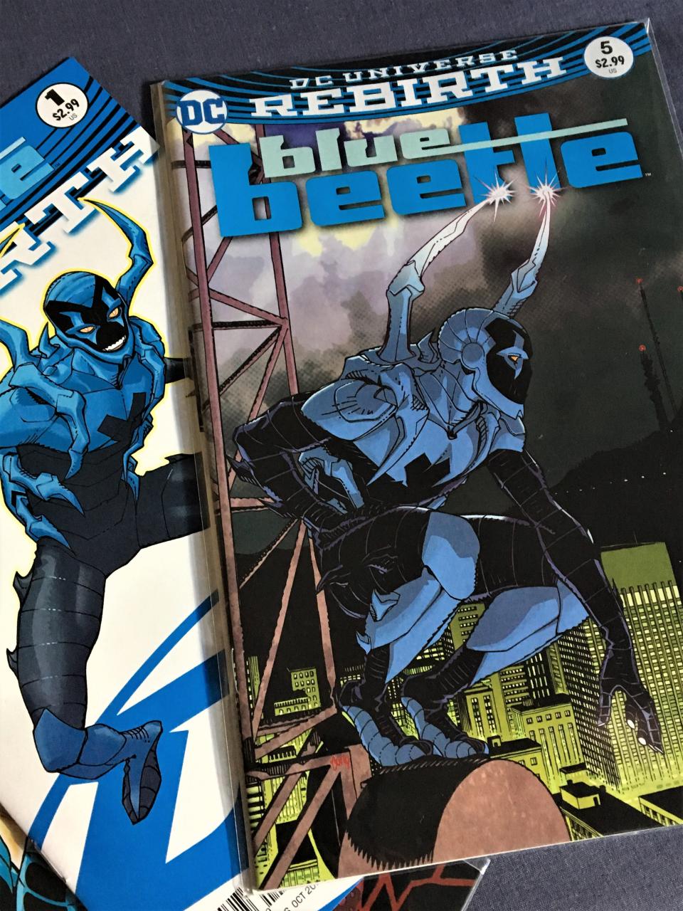 Blue Beetle is a DC Comics superhero based in El Paso, Texas.