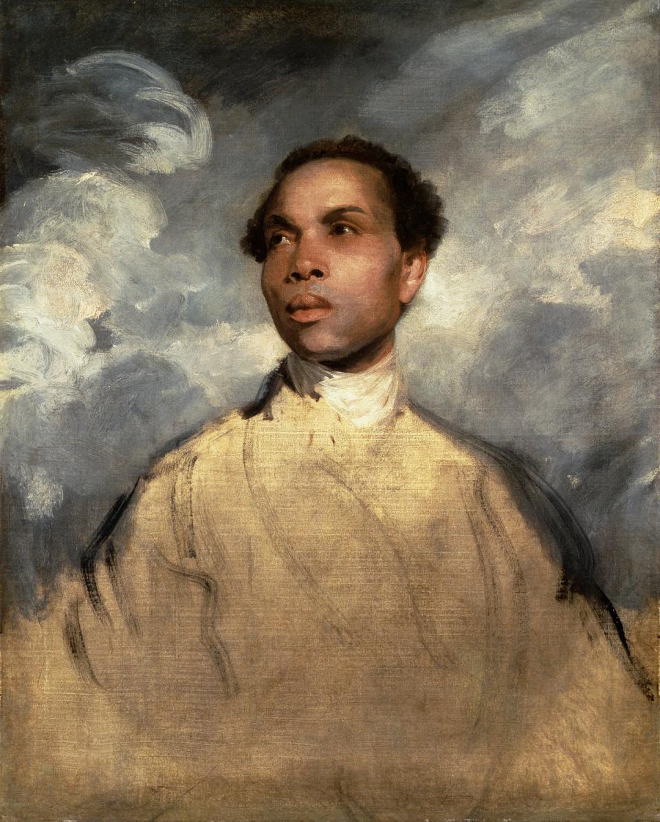 Portrait of a Man (probably Francis Barber) by Sir Joshua Reynolds, c. 1770 (Photo: Hickey-Robertson, Houston)